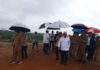 Deputy Governor Nyanyang Braves Heavy Rain to Inspect Bintan Buyu Site as Kepri People’s School Project Nears Tender Stage